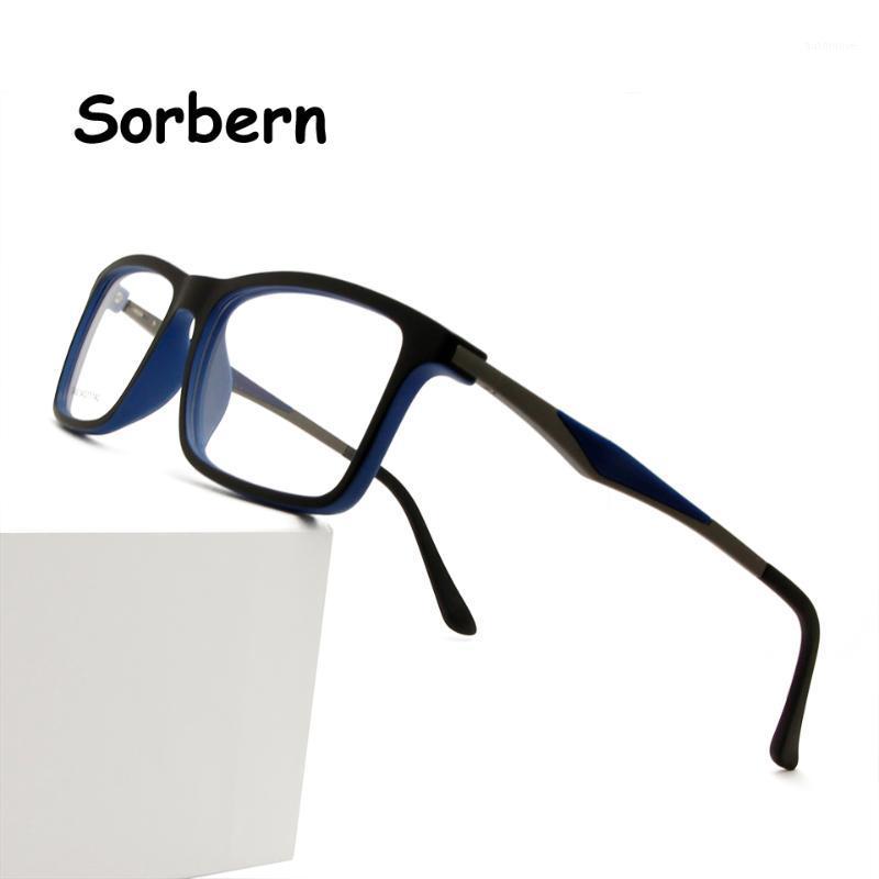

TR90 Myopia Optical Glasses Frame Men Ultralight Square Prescription Eyeglasses Frame Man Demo Lens Women'S Eyewear Frames1