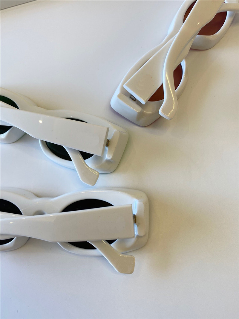 

66s Sunglasses Fashion Sunglasses 400331 Special Design Color Square Frame Round Lens Avant-garde Style Crazy Interesting with Case