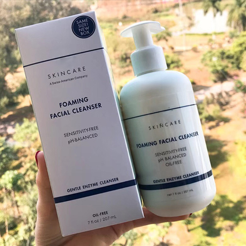 

Dropshipping Foaming Facial Cleanser Skincare Senstivity-Free PH-Balanced Oil-free Face clean Cream 207ml in stock