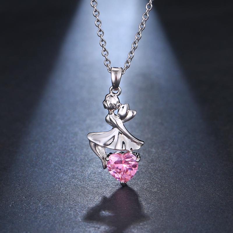 

Chains Emmaya Brand Unique Originality Cubic Zircon Little Fairy Pendant Adjustable Necklace For Women Wedding Crystal Jewelry Gift