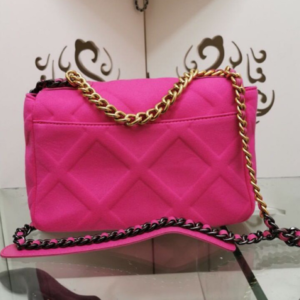 

Luxury for women 2020 new soft cotton chains shoulder bags high quality fashion ladies cover tote designer flap a main Q1118, Red