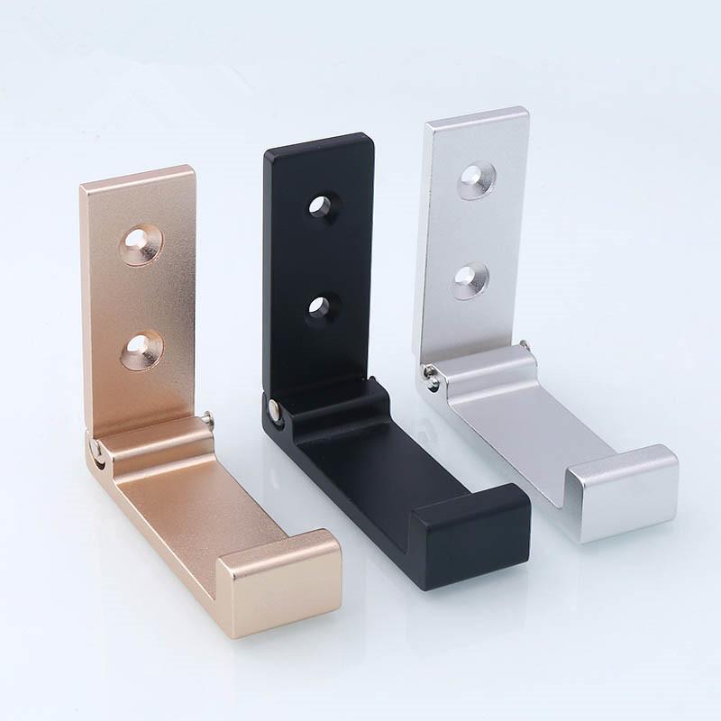 

Foldable Hook Multi-purpose Wardrobe Closet Door Behind Hook Creative Key Coat Bag Hat Hanger Wall Hanging Hooks Home Decortion