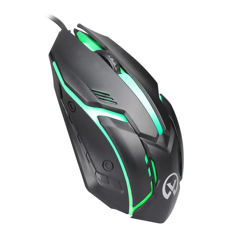 

EastVita G813 USB Wired Mouse Competitive Game Luminous Mouse Controller 2400 dpi for PC Laptop Computer