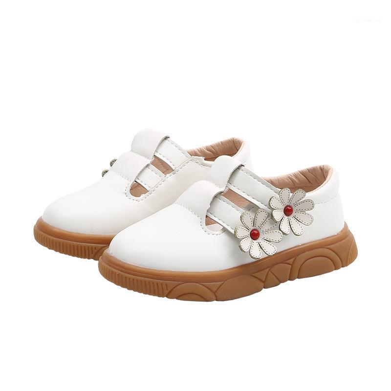 

Girls shoes new autumn flower vamp princess shoes soft soles non-slip comfortable casual1, Black
