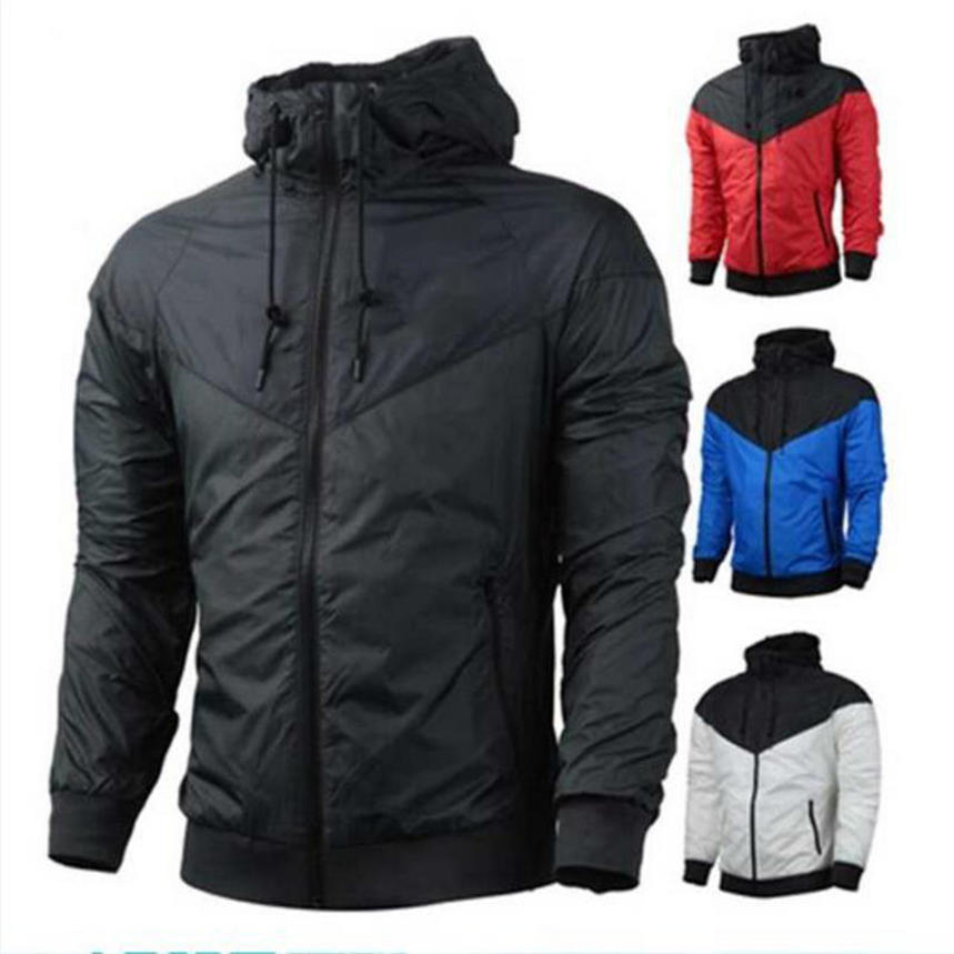 

Hot Mens New Stylish Men Thin Casual Spring Autumn Windrunner ets Coat Sport Windbreaker for, Black;brown