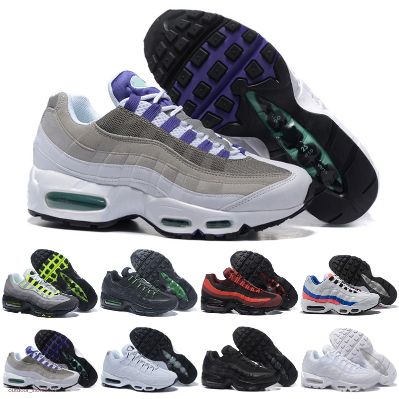 

Men Women Shoes S Triple Black White Laser Fuchsia Trainers Red des Chaussure Cushion University Blue Outdoor Sports Sneaker Shoes, Color 8
