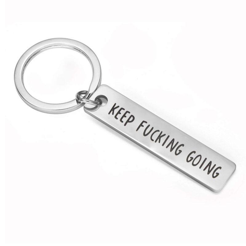 

Keychains One Piece Silver Color Metal Keychain Keyholder Keyring Pubg Brelok Bag Charm Couple Souvenir Gift