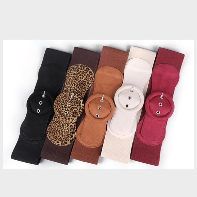 

Belts For Women Leather Ladies Jean Belts Casual Adjustable dress Waist Belt chain dresses buckle girdle Suede waistband K516, Black
