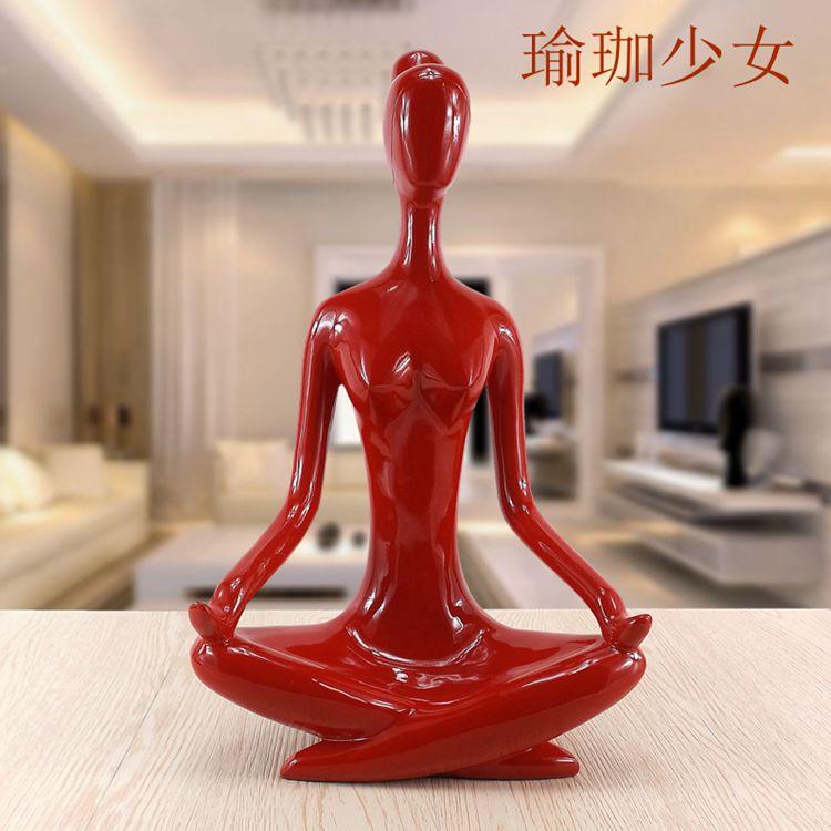 

2020 Banheiro Special Offer Simple Home Furnishing Yoga Decorative Resin Handicrafts Gift Ornaments Jewelry Wedding Room Zen