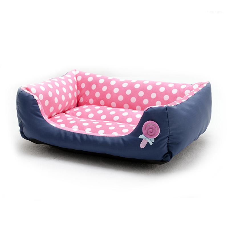 

Winter Warm Pet Bed Soft Washable House For Small Medium Large Dog Cat Waterproof Bottom Kennel Pet Sleep Cushion Supplies1, Blue