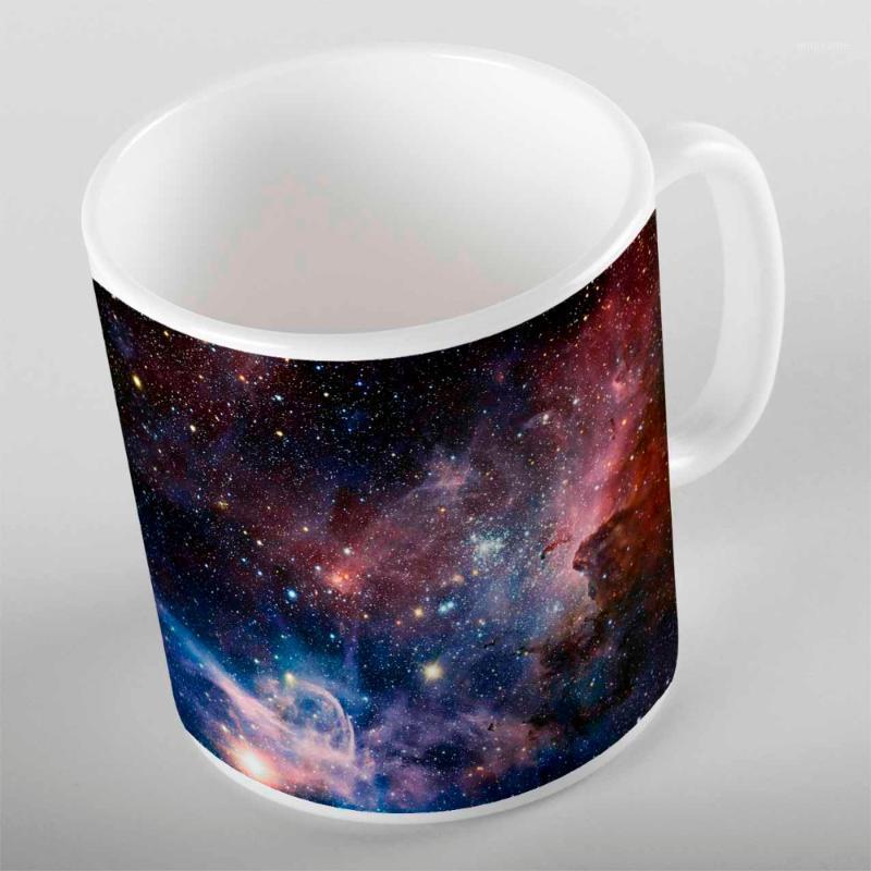 

Else Black Blue Red Night Galaxy Space Stars Moon 3d Print Gift Ceramic Drinking Water Bear Coffee Cup Mug Kitchen1, As pic