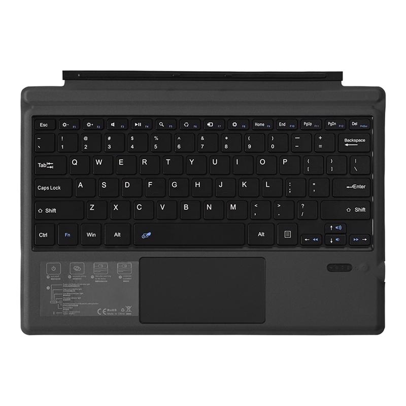 

Wireless Keyboard with Touchpad for /Surface Pro 6, Ultra-Slim Portable Bluetooth Wireless Keyboard