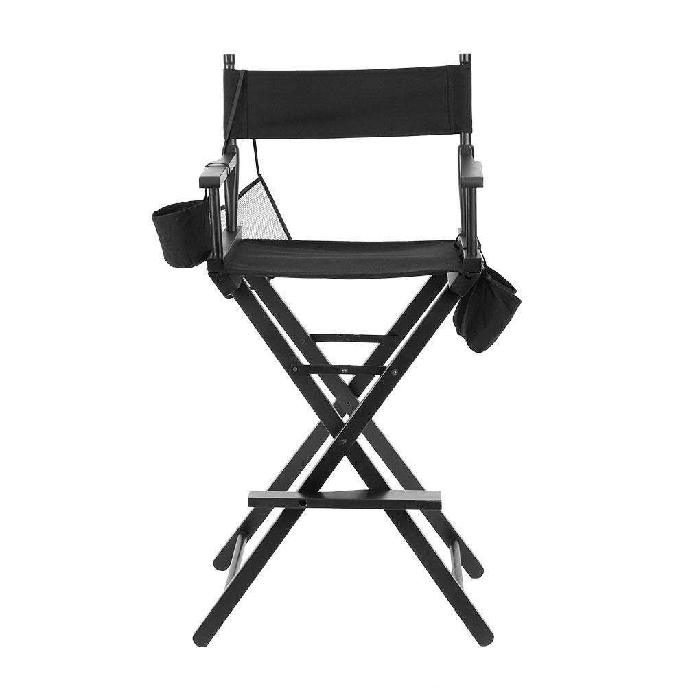 

Professional Makeup Artist Directors Chair Wood Lightweight Foldable Makeup Chair Q1130