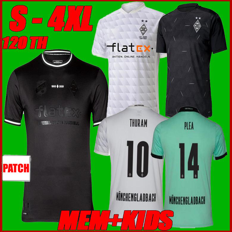 

men+kids 20 - 21 MÖNCHENGLADBACH soccer jersey 120th anniversary Gladbach 2021 Monchengladbach THURAM LAINER PLEA Borussia Football shirt