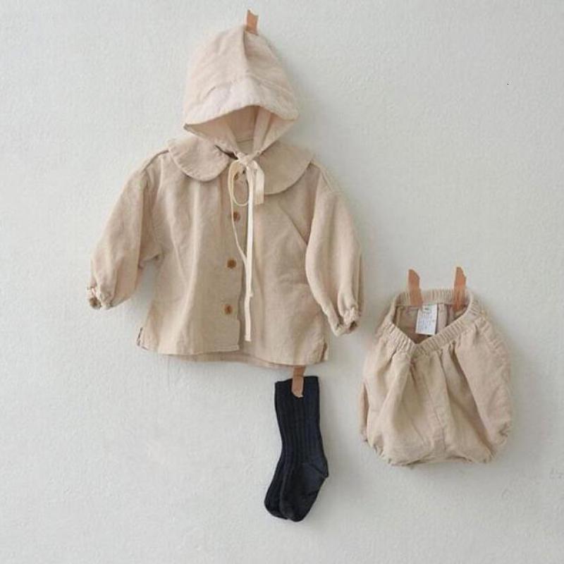

2021 Spring New Clothes Sets Corduroy Girls Cardigan Jacket + Shorts 1-4y Baby Boy Outfits 2pcs Children Clothing Set 63tl, Cx45set1