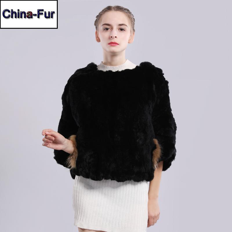 

2020 New Fashion Women Real Natural Rex Fur Real Rex Fur Scarf Warm Soft Poncho Shawl