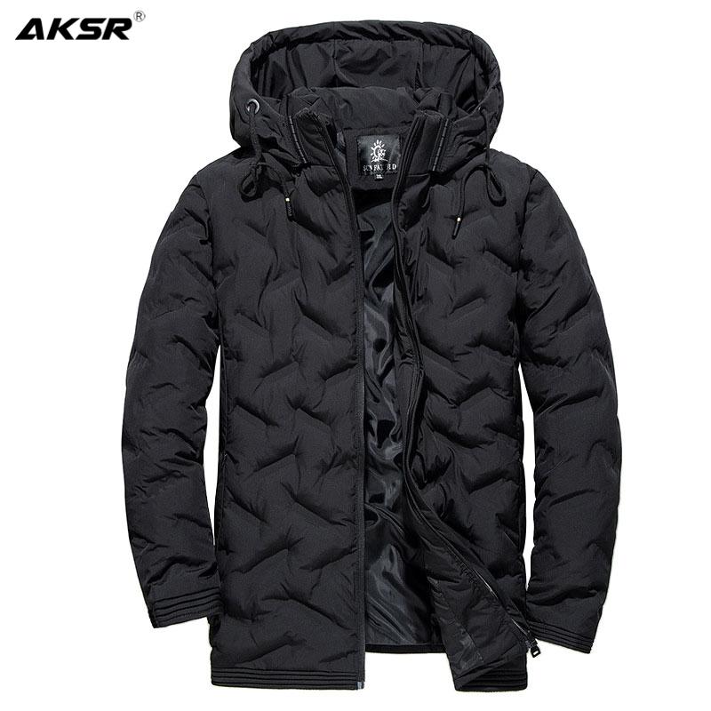 Men's Winter Jackets Large Size Thick Warm Hooded Coats for Men Oversized Winter Male Jacket Outwear Windbreakers Mens Clothing