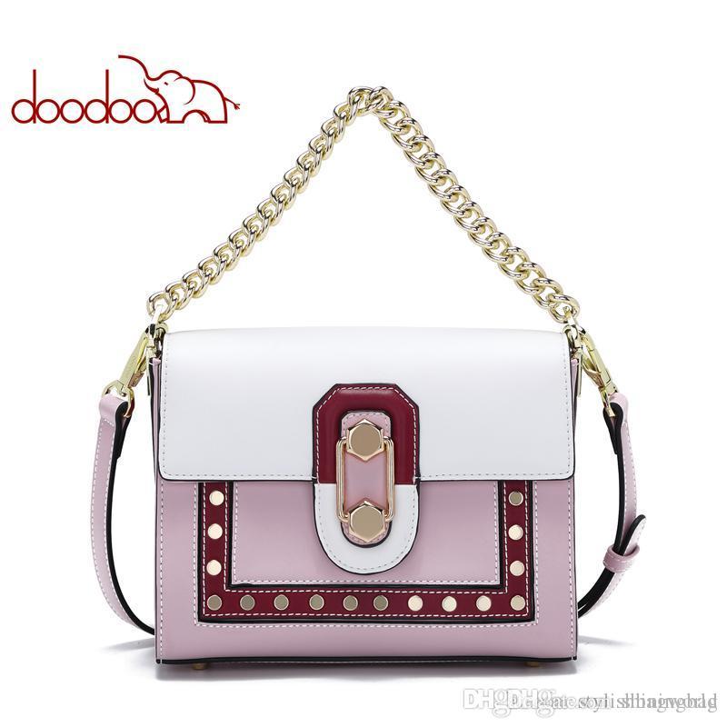 

Multifunction Women Bags Fashion Handbag Designer Ladies Shoulder Bag Youth Flap Sweet Wind Genuine Leather Women Crossbody Bag 8815