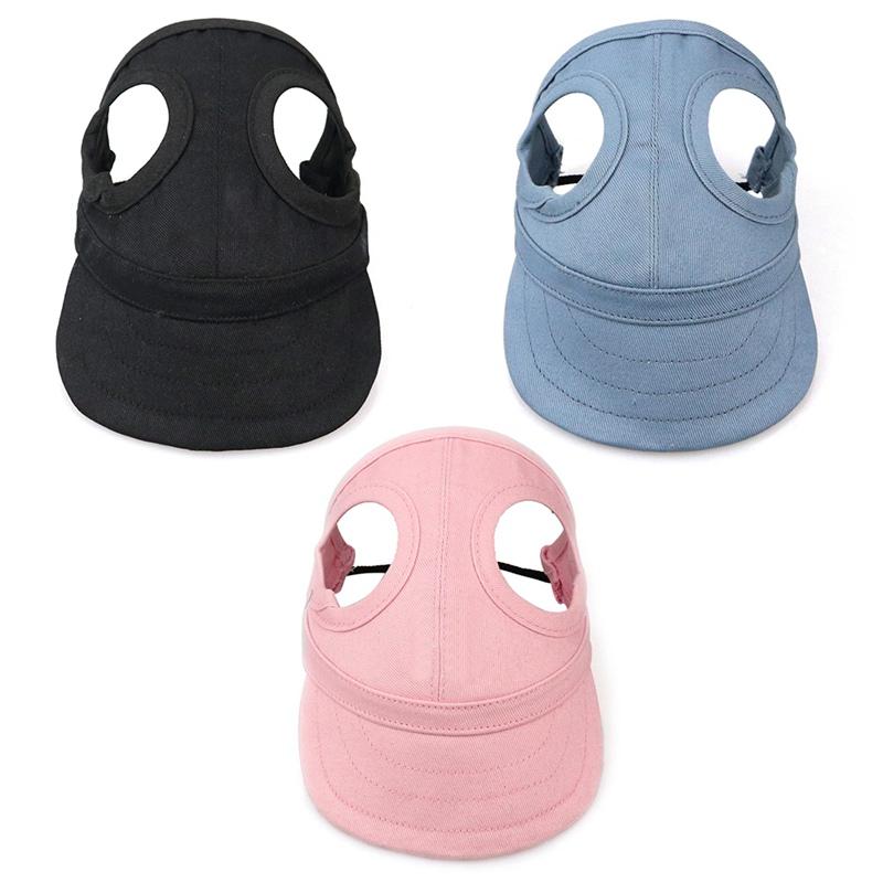 

Summer Casual Cute Pet Cotton Baseball Cap Pet Cat Dog Sun Hat Outdoor Cat Dog Hat Costume Cap Accessories New, Pink