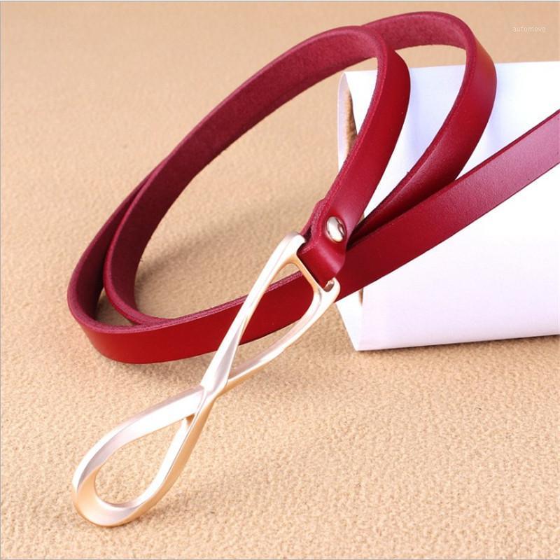 

New fashion vintage women's Geniune cowhide leather thin belt ladies Decorative dress waistbands Slimming belts cintos1, Black