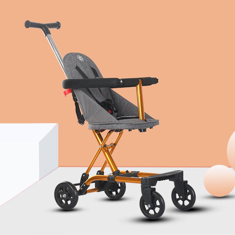 

High Landscape Stroller Ultra-light Baby Stroller Foldable Children 1-6 Years Old Baby Travel Hot Mom