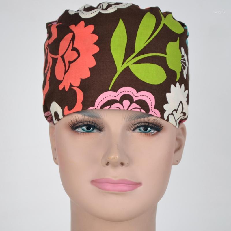 

ZUNTSVIL long hair scrub caps with sweatband 100% cotton with sweatband1