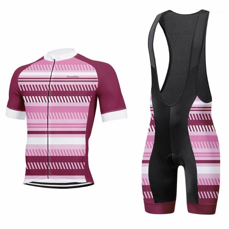 

Runchita Breathable Summer short sleeve Cycling Jersey Bib Shorts Set Bicycle Sport Wear Clothing Clothes Shirt Quick Dry1