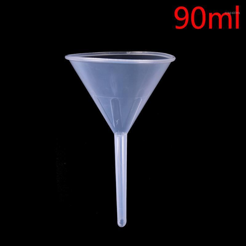

Laboratory transfer perfume 90ml 1/2" White Plastic Mini and clear Filter Funnel1