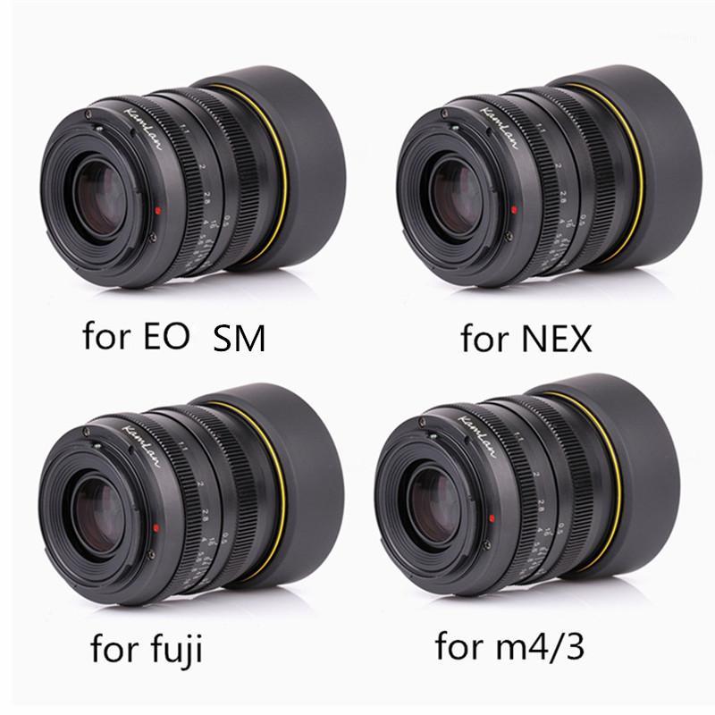 

Kamlan lens 50mm F1.1 APS-C Large Aperture Manual Focus Lens For Canon EOS-M NEX Fuji X M4/3 Cameras With Hood1
