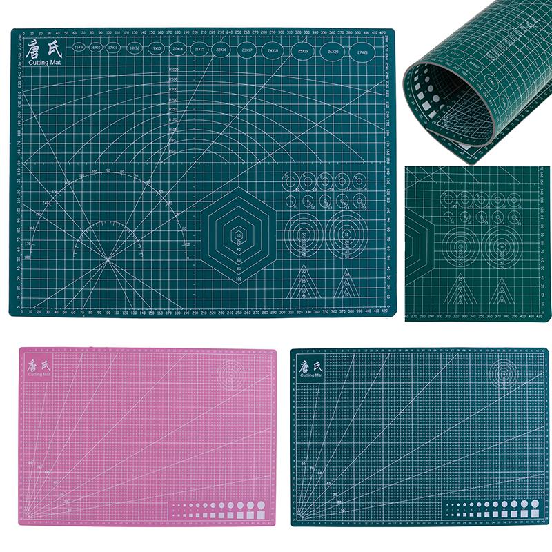 

A3 45*30 Cm Rectangle Grid Lines Cutting Mat Craft Quilting Grid Lines PVC Printed Board Diy Tools Self Healing Cutting Mat