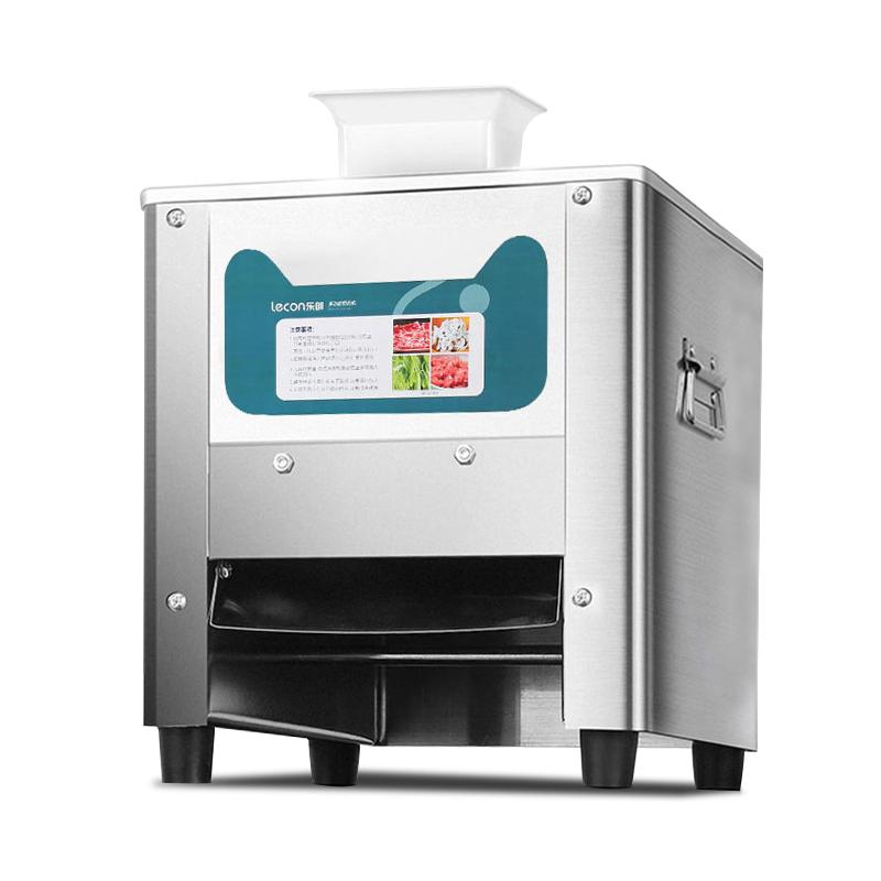 

New 680W commercial electric meat slicer Pure copper motor Fast slicer Automatic vegetable cutter Stainless steel meat grinder