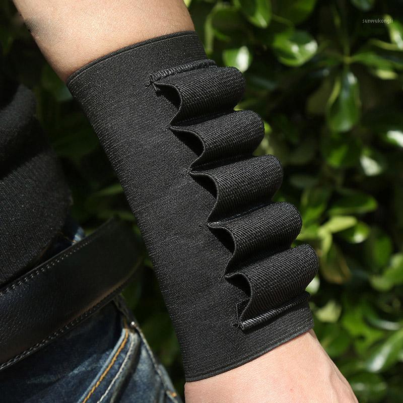 

Tactical Hunting Pouches Shell Holder Magazine Pouch Bag Holster Black Outdoor Sports Pockets Multifunctional 5-hole Waistband1