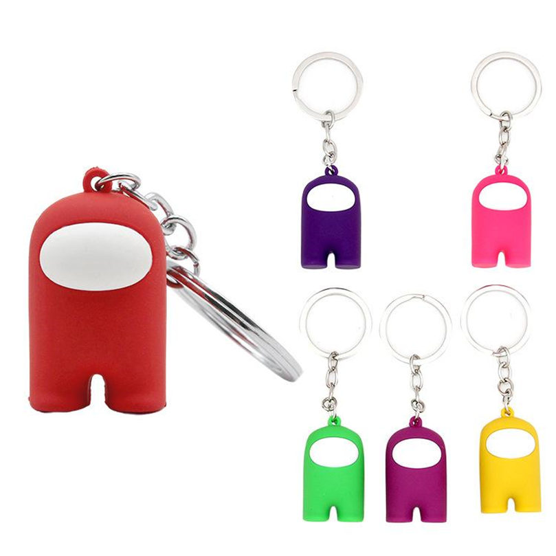 

Fashion Among Us Keychain Among Us Plush Toys Key Chain Wedding Gifts Bag Pendant Key Ring For Kids Boys And Girls Christmas FY7375