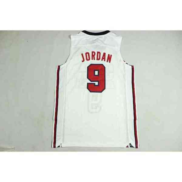 

Usa Dream Team #9 michael White Season Basketball Jerseys, Gold