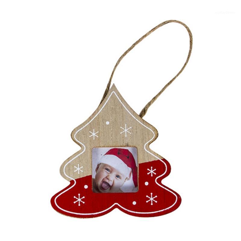 

Christmas Tree Hanging Photograph Frame Santa Claus Hanging Ornaments Greative Christmas Tree Decorations New Year1