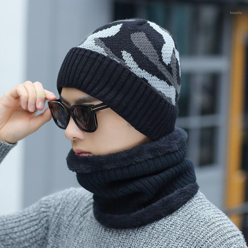 

2020 Skullies Beanies Winter Hat Women Hats Caps Men Knitted Scarf Ski Mask Camouflage Cap Bone PUBG Cs Go Warm Balaclava Gorras1