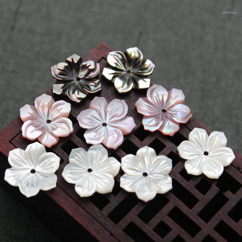 

5pcs Natural Shell 15-16mm Beautifully Carved Flower Loose Beads Fashion Jewelry Making DIY Hair Clip Earring Brooch Accessories1