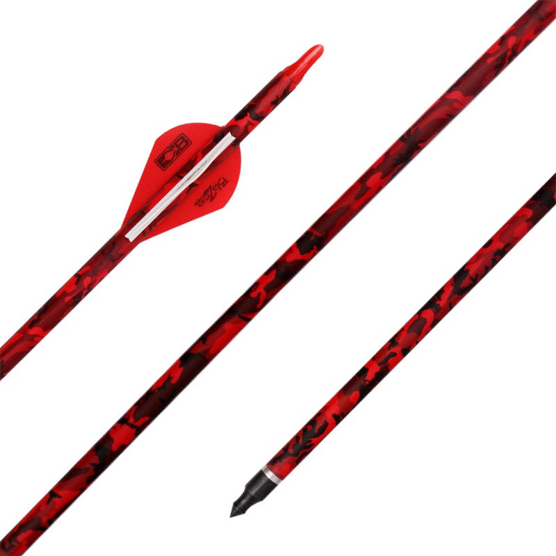 

Archery hunting recurve bow carbon arrows blazer feather 32 inch 500 spine carbon fiber arrows for outdoor archery shooting