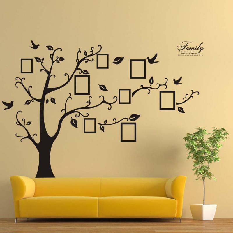 

DIY Family Photo Frame Tree Wall Sticker Home Decor Living Room Bedroom Wall Decals Poster Home Decoration Wallpaper#40