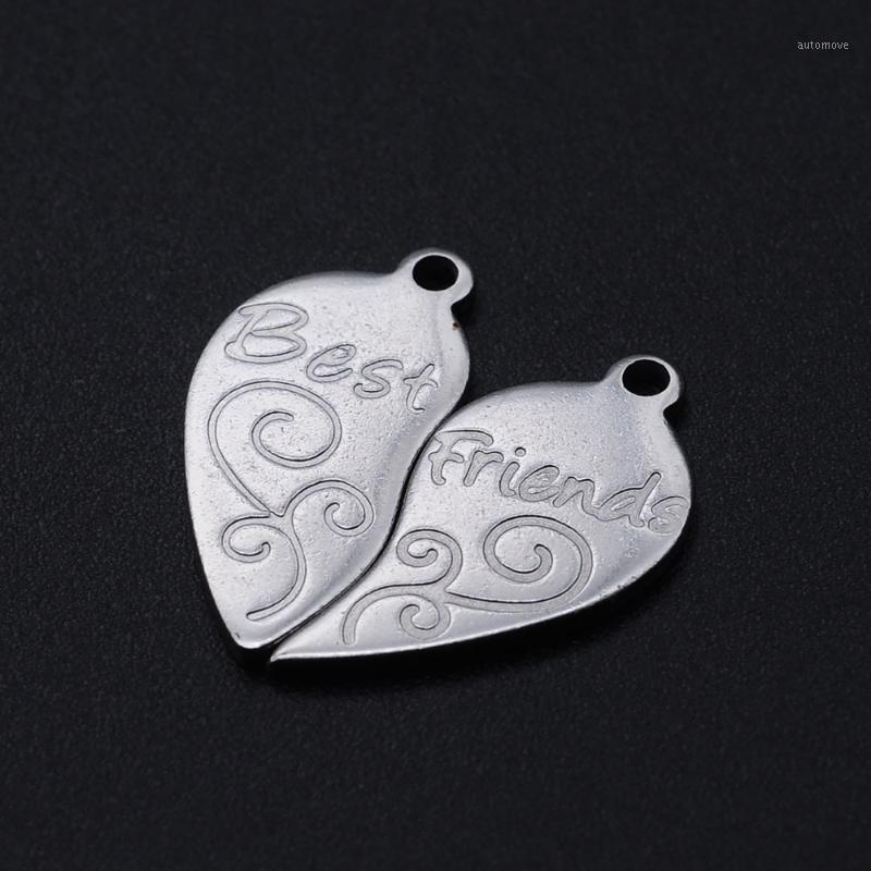 

5pcs/lot 100% Stainless Steel Best Friend DIY Charm Pendant Wholesale Necklace Pendants Top Quality Accept OEM Order1