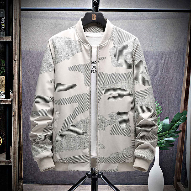 

2020 Male Spring More oversize Uniform Camouflage of Classic Casual Baseball Black Jackets, 2081 c