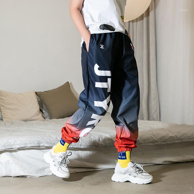 

Men' Pants Summer 2020 Fashion Casual Pants Plus-size Loose-bound PantsHarem Sweatpants Streetwear Printed Logo Trousers1, Black
