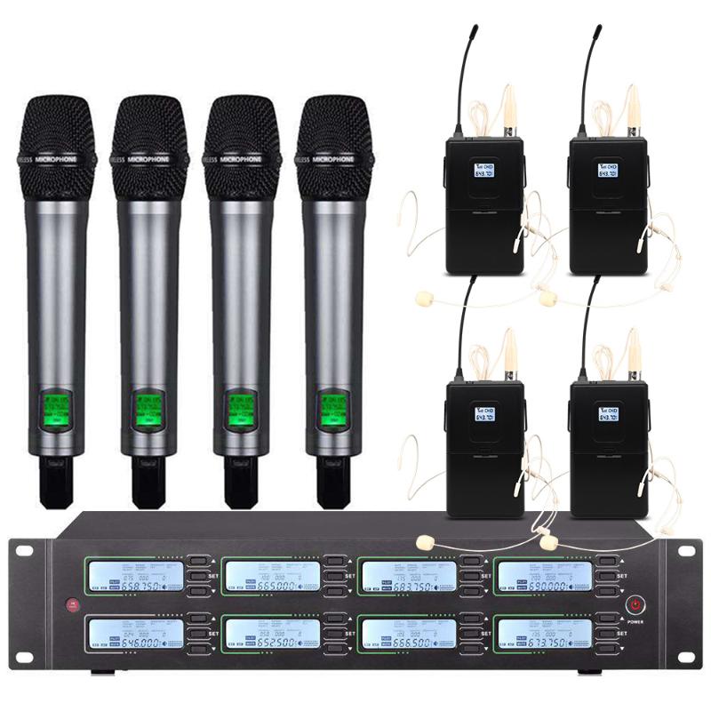

Professional UHF wireless microphone series hand-held headset microphone for outdoor performance party school performance