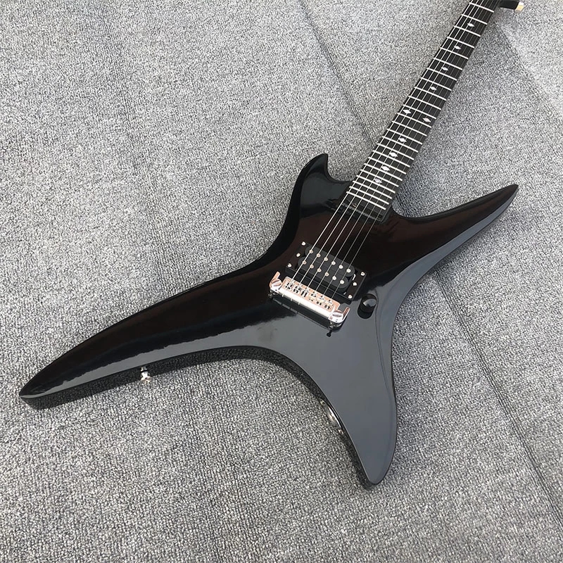 Vente directe usine personnalisée 2020 Nouvelle guitare électrique noire de haute qualité avec livraison gratuite