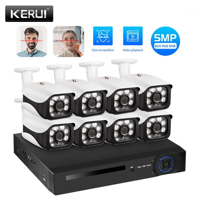 

KERUI POE NVR Kit Home Security Surveillance Alarm System 5MP 8CH Wired CCTV Outdoor Waterpfoof IP Camera WIFI Motion Detection1
