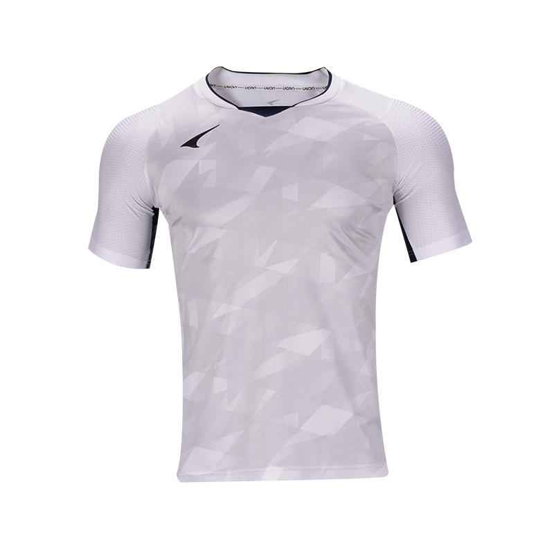 

UCAN New football jersey T-shirt short-sleeved football jersey game top men' sports T-shirt S09111, Jade green