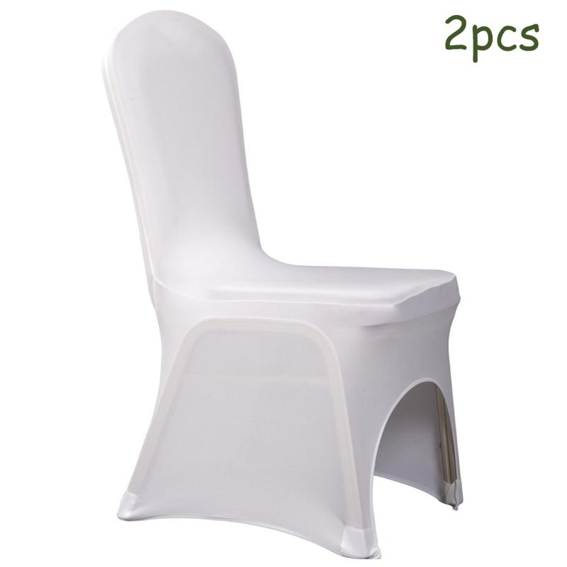 

Banquet Chair cover Party Home Hotel Kitchen Removable Washable 2pcs Seat