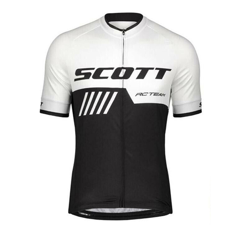 

2020 NEW Men SCOTT Team short Sleeve Cycling Jersey bike outdoor Sportswear Cycling Summer Bicycle Shirt camisa de ciclismo 120412, Black;red