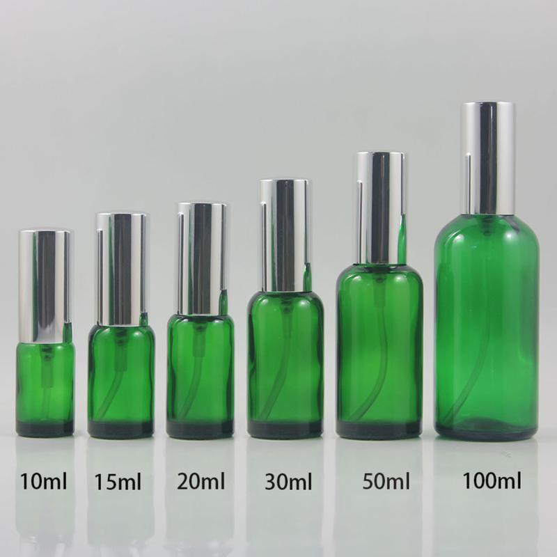 

Frosted Green Spray Pump Boyttle,20ml Eco Friendly Lotion Pump Bottle