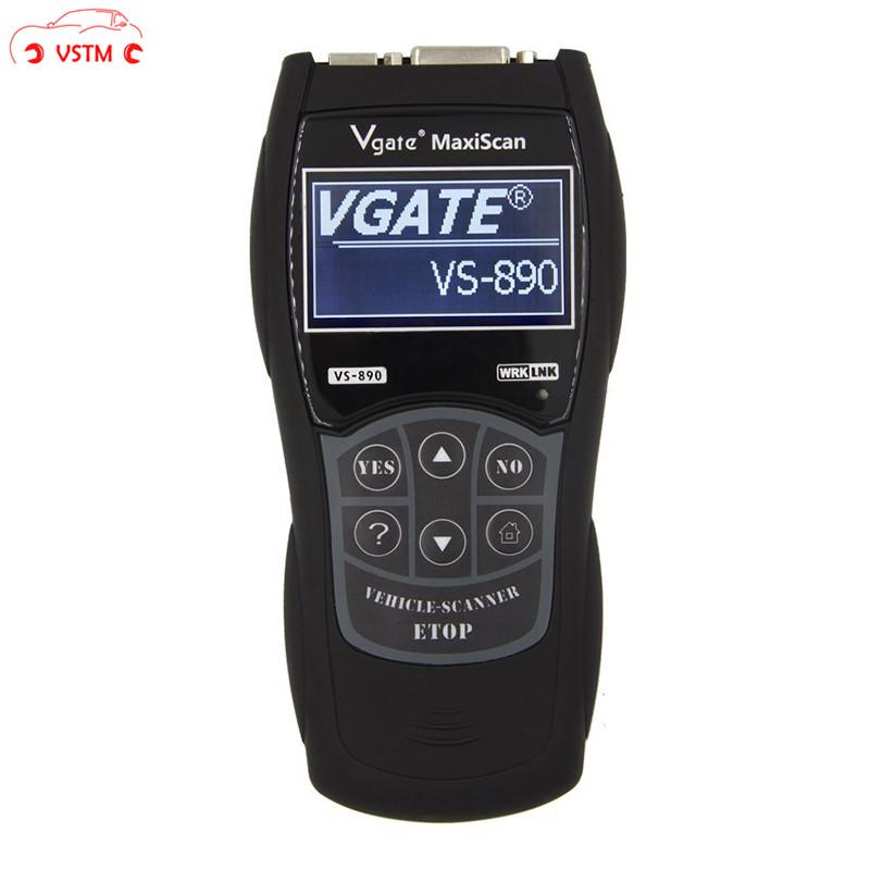 

Diagnostic tool VS890 Auto Scanner Vgate VS890 OBD2 CAN-BUS Fault Car Code Reader VS 890 Multi-Languages